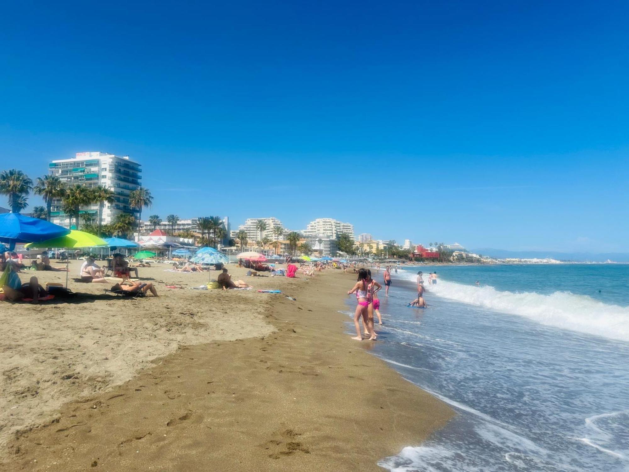 Victoria Luxury Beachfront Apartment In Benalmadena Costa Exteriér fotografie
